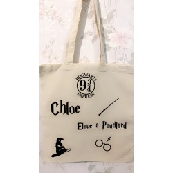 Tote Bag "Elève à Poudlard"