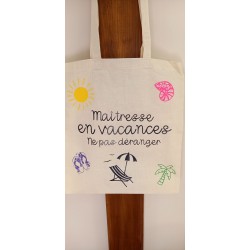 Tote Bag "Maîtresse en...